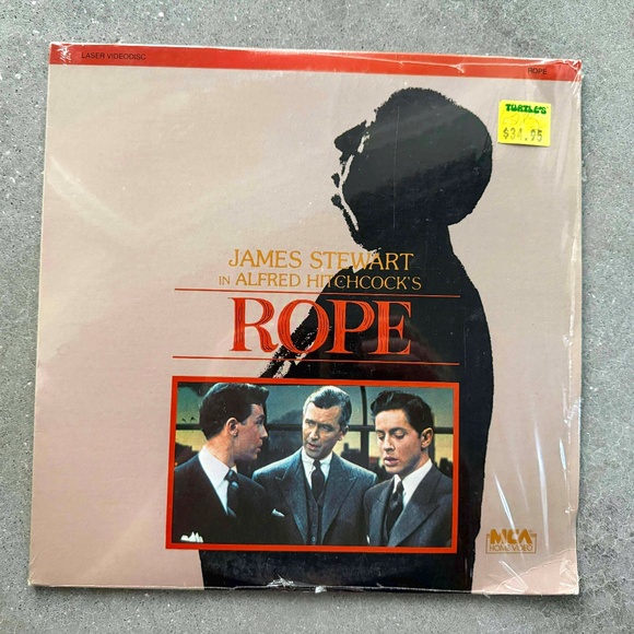 “ROPE” LASERDISC LD (1948) ALFRED HITCHCOCK - Picture 1 of 3